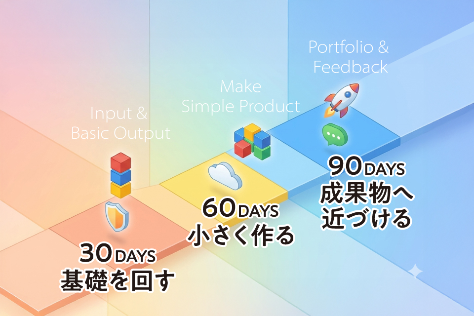 エンジニアのスキル習得ロードマップ（30/60/90日プラン）