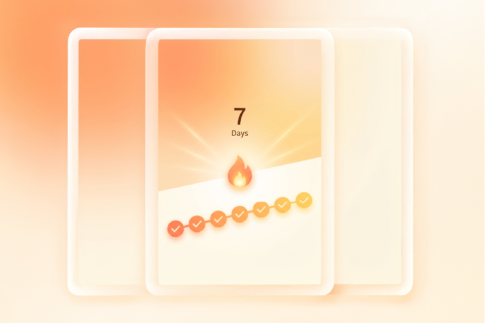 続けたくなる「連続記録」の仕組み